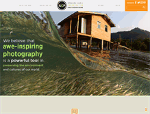 Tablet Screenshot of conservationphotographers.org